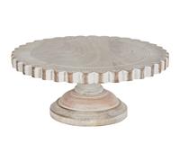 Cake Stand MEMFIS Mango Wood Light Brown