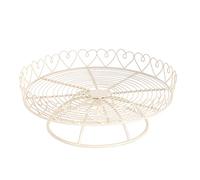 Cake Stand Single Tier Cupcake Bun Metal Cake Tower Dining Table Serving Platter Dinner Party Tableware Autumn Baking Gift