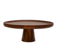 Cake Stand,Stand Natural Wooden Cake Stand Dessert Display,Acacia Wood Cake Plate Wooden Cake Display StandCake Stands with for Birthday Wedding Party Picnic (Style1)