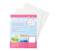 Cake Star 18 x 14cm White Wafer Paper - 12 Sheets