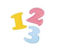 Cake Star Mini Number Push Easy Cutters - Set of 10