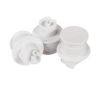 Cake Star Push Easy Cutters - Lowercase Alphabet Set 26 - Letter Cookie Cutter for Cake Decorating and Sugarcrafting with Fondant, Marzipan, Sugarpaste, Pastry