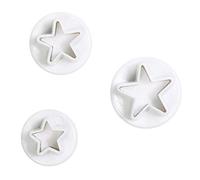 Cake Star - Star Plunger Cutter - 3 Set