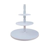 Cake Support Structure Frame Anti Gravity Cake Decorating Pouring Kit 3-Tiered DIY Cake Stands Easy to Shape Cakes Create Your Own Showstoppers