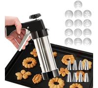 Cake Syringe Set - Stainless Steel Icing Injector, Pastry Filling Tool, Durable Baking Accessories, Multipurpose Dessert Decorator, Professional, Suitable for Beginners, Icing Injector for Baking
