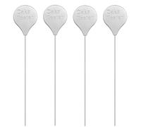 Cake Tester for Baking, 4 Packs Cake Testers for Baking Doneness and Reusable Cake Testing Stick 7.9 in Stainless Steel Skewer Omesata
