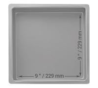 Cake Tin Baking Pan Tray Wedding Tier Mould Bake Square 229mm 9 x 9 x 3"