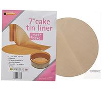 Cake Tin Liner - Non Stick Reusable Circle and Wall Liner. 7 inch, 8 inch, 9 inch (7 inch)