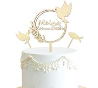Cake Topper Confirmation, Wooden Cake Decoration My Confirmation, Christening Dove Confirmation Cake Topper, First Communion Cake Decoration Party for Boys and Girls