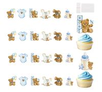 Cake Topper Decorations 24 Piece Small Cupcake Picks