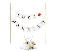 Cake Topper for Wedding | Reception Party Supplies,Engaged Cakes Toppers - for Bridal Engagement Marriage Ceremony Home Party Banquet Celebration