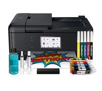 Cake Topper Image Printer, Cake Ink Cartridges, 50 Wafer Sheets, Edible Color Markers & Printhead Cleaning Kit Bundle