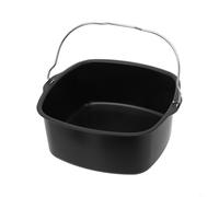 Cake Tray Basket Using Non-stick Aluminum Material Compatible with Air Fryer Oven and Microwave for Consistent For Baking Outcomes (7-inch)