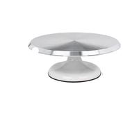Cake Turntable 12 INCH Baking Tools Aluminum Alloy Birthday Cake Turntable Plastic Ceramic Glass Flower Mounting Table for Decorating Cake Baking