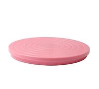 Cake Turntable 14cm Cake Turntable with Scale Design 360 Degree Rotatable DIY Plastic Mini Fondant Cake Display Stand Tool Kitchen Supplies Cake Rotating Stand