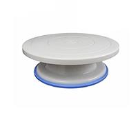 Cake Turntable and Rotating， Cake Decorating Turntable Kit 10 Inch Rotating Stand with Dough Knife Color D A(A)