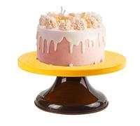 Cake Turntable for Decorating,10 Inch Cupcake Bakery Painting Base | Cake Serving Rotating Tray for Adults Home Kitchen Dinning Table Dessert Shop Parties Wedding Birthday