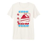 Cake World Tour (Funny Sweet Tooth Statement) Premium T-Shirt