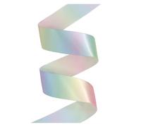 Cake Wrapping Ribbon 10/50/100 Yards 38mm Gradient Rainbow Printed Satin Ribbon for Crafts Wrapping Birthday Party Decoration DIY Hair Bows for Cake Decorations(Color4,100Yards)