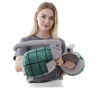 CAKEEYUM 1 Pair Unique Pillows Cartoon Plush Fun Throw Pillows Grenade Arm Warmer for Kids Adults Plush, Unique, Funky Throw, Fun