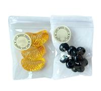 CAKEEYUM 2Pcs Stress Balls - Cute Fruit Squeeze Toys for Sensory Play & Stress Relief, Blueberry and Orange Fidget Toys for Desk and Anxiety Relief Balls, Ball for Kids, for Adul