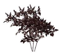 CAKEEYUM 3Pcs Artificial Cimicifuga 18 Inch Silk Faux Stems with Fall Leaf, Faux Branches for Vase Fireplace Mantel Centerpieces Farmhouse Home Garden Wedding