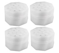CAKEEYUM 4Pcs Spiral Ikebana Stem Holder 2.8 Inch Clear Silicone Spiral Stem Holder for Flowers Flower Bouquet Supplies Ikebana for Flowers Flower Arrangemen