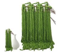CAKEEYUM 5PCS Amaranthus Artificial Flower Lifelike 51 Inch Fake Green Dried Amaranthus with Branch Hanging Flowers for Decoration Wedding Bouque Home Garden Supplies home