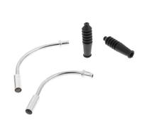 CAKEEYUM Bike V Brake Noodles Cable Guide Bend Tube Pipe Rubber Boots Set MTB Mountain Bicycle Sleeves Protector Hose bike brake noodle, bicycle pipe, v noodles cable, acces