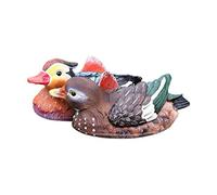 CAKEEYUM duck pond ornament floating duck figurine mallard decor floating for pond