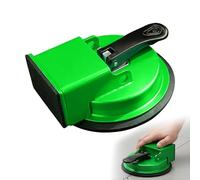 CAKEEYUM Floor Gap Fixer Tool 4.72 Inch Dia. Heavy Duty Floor Suction Cup Tool Non Slip Laminate Flooring Tools for Laminate Lvp Hardwood Engineered Wood & Tile Green Gap Fixer