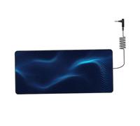 CAKEEYUM Grounding Mat, 27x59 Inch Leather Grounding Well Mat for Better Sleep, Pain and Stress Relief, Cord Included, Well, for Feet, for Bed, Grou