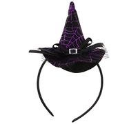 CAKEEYUM Halloween Headbands Spider Witch Hats Headband Accessories Party Characters Cosplay Costume Accessories