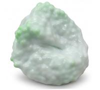CAKEEYUM Handcrafted Green Grape Slow Rebound Sensory Squeeze Ball for Stress Relief Focus Soft Squish Toy for Adults Desk & Travel - Green