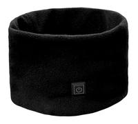 CAKEEYUM Heated Scarf for Men Women 3 Speed Temperature Adjustment USB Electric Heating Scarf with Fleece Lined Heated Neck Warmer for Winter Outdoor Activities Equipment Black, Electric He