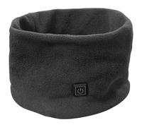 CAKEEYUM Heated Scarf for Men Women 3 Speed Temperature Adjustment USB Electric Heating Scarf with Fleece Lined Heated Neck Warmer for Winter Outdoor Activities Equipment Grey, Electric Heat