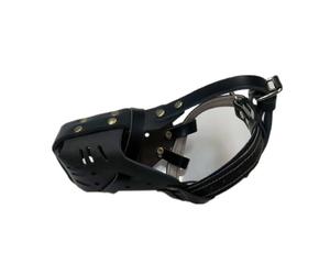 CAKEEYUM Leather Dog Muzzle Doberman Training Dog Muzzle for Training Police Service and Everyday Use leather muzzledog muzzles basket