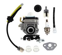 CAKEEYUM Mower Carburetor Compatible with 22.5cc 23cc ZENOAH G23LH & G2D Goped Engine 62100-81010 Fuel Line 9PCScarburetor kit carburetor gaskets kit trimmer lawnmower replacement parts