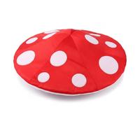 CAKEEYUM Mushroom Hat Fun Toad Hat for Costume & Cosplay Toadstool Bucket Hats with String Renaissance Festival Accessory Mushroom, Toad, Costume, Bucket, Beanie, Mus