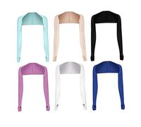 CAKEEYUM Sleeves to Cover Arms 6PCS Anti Uv Cooling Arm Sleeves Cooling Arm with Finger Hole for Outdoor Activity Sun Protection Clothing WomenSleeves to Cover Ar