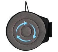 CAKEEYUM Swivel Car Seat 18x16in Breathable Ergonomic 360 Rotating Seat Cushion for Car with Insert & Strap Cushion for Elderly, Disabled, Pregnant Woman