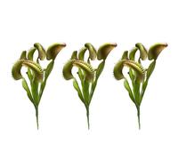 CAKEEYUM Venus Flytrap 3PCS 15.8 Inch Artificial Venus Fly Trap Plants Lifelike 8-Head Fly Trap Costume Reusable Faux Plants for Office Home Table Vase Garden Indoor