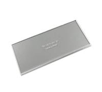 CAKESAFE 10 Inch OG Scraper-Clear Acrylic Cake, Icing, and Butter Cream Smoother with Beveled Edge