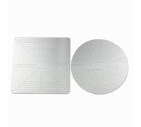 CAKESAFE Tier Ruler Bundle for Cake Decorating - Cake Centering and Dowel Placement Tool for Bakers