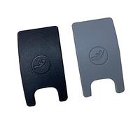 Cakievro 1PC Black Grey Rear Child Seat Hook Isofix Slot Trim Cover 4G8887187 for A=u-di A6 C7 Avant A7 4G Sportback S6 RS6 RS7 2013-2018 (Black)