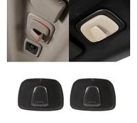 Cakievro Car hanger hooks rear row for vol-vo XC40 XC60 18-20,XC90 V90 S90 16-20 T2V9 (black 2pcs)