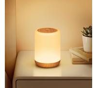 CAKLIK Night Light, Rechargeable LED Touch Bedside Lamp, Dimmable Touch Lamp with 256 RGB Portable Table Lamp, Baby Nigth Light with Memory& Timer for Newborns, Kids, Bedroom, Living Room, Camping