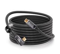 CAKOBLE 5m usb c cable,right angle usb c 3.2 Gen2 USB C Charger Cable, 20 Gbps Data Transmission, 100W 20V/5A Fast Charging Cable,4K @ 60Hz Video Transmission For MacBook Pro,Samsung Galaxy