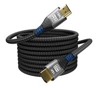 CAKOBLE HDMI Cable 5m -HDMI 2.2 96Gbps Ultra High Speed 16K,12K/10K 120Hz,8K@240Hz 4K@480Hz,eARC,HDR10 4:4:4,Dolby Vision/Atmos,HDCP 2.3/2.2 - Compatible with hdmi 2.1 cable,PS5,LG/Sony Smart TVs.