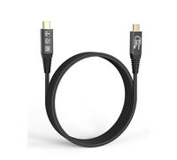 CAKOBLE Thunderbolt 5 USB-C Cable 0.5m - 80Gbps Data Transfer, Compatible with Apple USB4/16K/8K@60Hz Video for MacBooks, Hub, Dock, M3, SSD, eGPU, Laptops, Display, Monitor